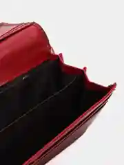 Бордовый женский кошелек из Эко кожи