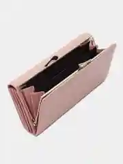 Розовый женский кошелек из Эко кожи