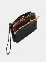 Бордовый женский кошелек из Эко кожи