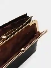 Бордовый женский кошелек из Эко кожи
