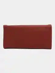 Коричневый женский кошелек из эко кожи