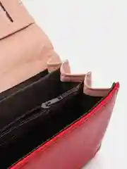 Красный женский кошелек из эко кожи