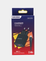 Зарядное устройство с кабелем (1м) Type-C, Micro, Lightning, для Apple iPhone/Android