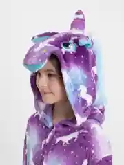 Сиреневый кигуруми Единорог