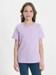 Сиреневый футболка унисекс