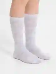 Кремовый гольфы детские, хлопковые, ажурные