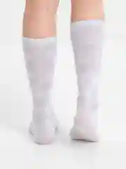Кремовый гольфы детские, хлопковые, ажурные