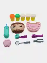 Пластилин Play Doh набор для творчества детский. Тесто для лепки. Серия стоматолог