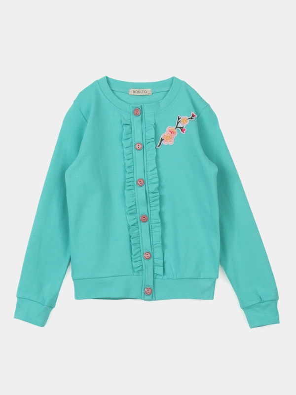 Кофта для девочки 7-11 лет