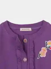Фиолетовый кофта для девочки 7-11 лет