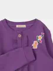 Фиолетовый кофта для девочки 7-11 лет