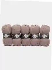 Пряжа Alize Superlana Midi, 100гр, 170м, 25% Шерсть - 75% Aкрил, 541 норка, 5 штук