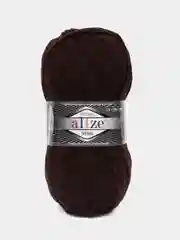 Пряжа Alize Superlana Midi, 100гр, 170м, 25% Шерсть, 75% Aкрил, 26 кориченевый, 5 штук