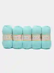 Пряжа Alize Baby Best, 100г, 240м, с эффектом антипиллинг, 19 водяная зелень