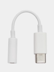 Адаптер аудио переходник (Type-C / 3.5mm jack, aux)