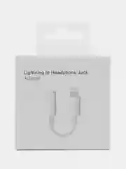 Адаптер Lightning to AUX для наушников iPhone с разъемом 3,5 мм