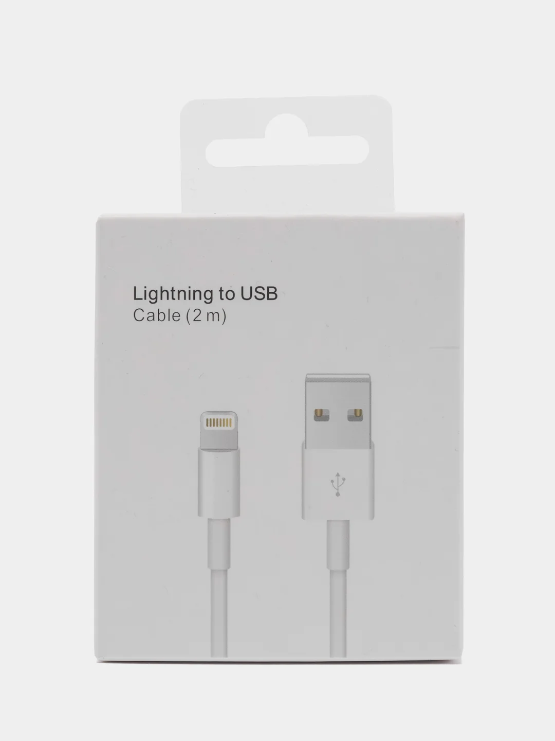 Кабель Lightning для iPhone длиной 2 метра