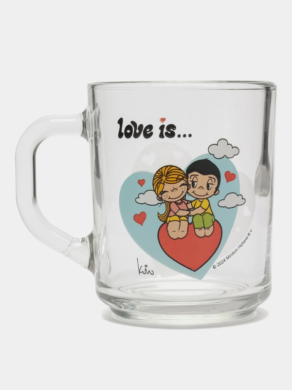 Кружка "Love is..." Модерн (в подарочной упаковке), мал., 230 мл, стекло