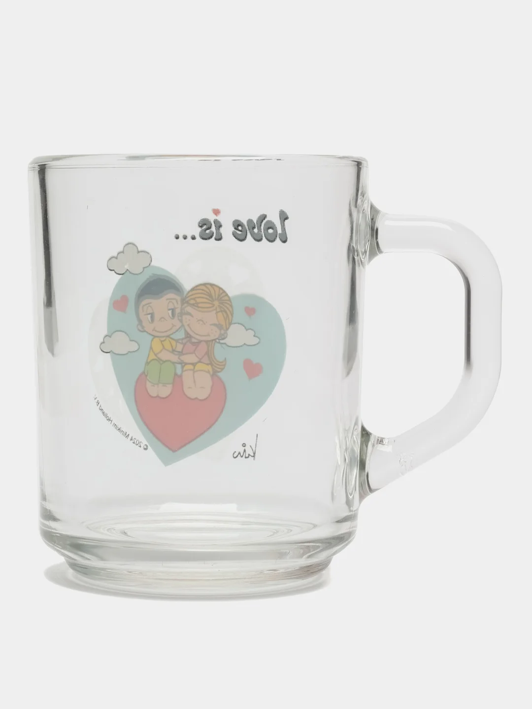 Кружка "Love is..." Модерн (в подарочной упаковке), мал., 230 мл, стекло