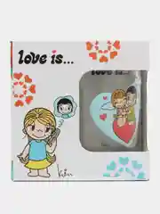 Кружка "Love is..." Модерн (в подарочной упаковке), мал., 230 мл, стекло