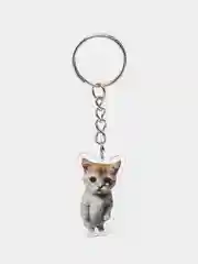 Брелок котенок, кот, кошка, мем, брелок на сумку, на рюкзак, на ключи, милый брелок