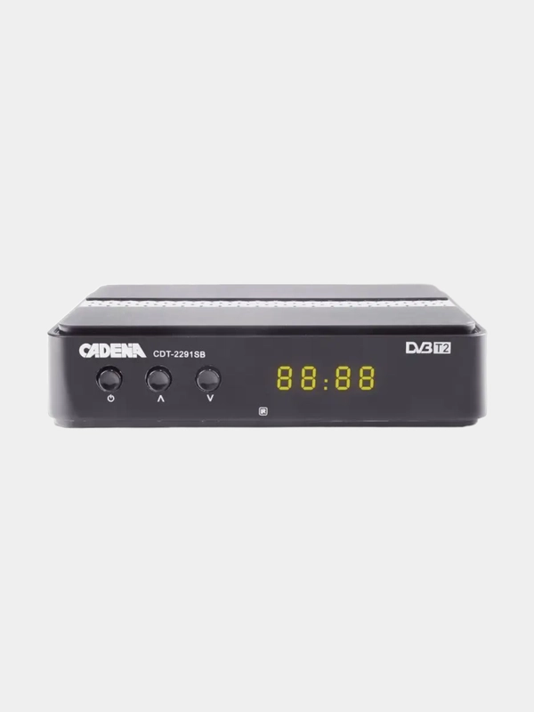 Цифровая приставка ресивер для цифрового ТВ DVB-T2/C Cadena