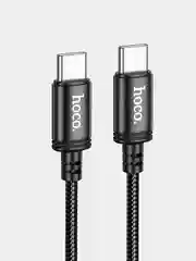 Кабель Hoco для Android Type-C, на Type-C Hoco X89, чёрный, PD 60W 3A для быстрой зарядки