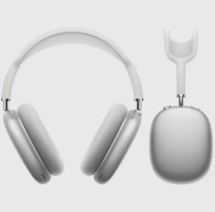 Беспроводные наушники Pods Max с чехлом, с Bluetooth, микрофоном, шумоподавление, анимация