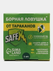Борная ловушка от тараканов "SAFEX", 1 шт