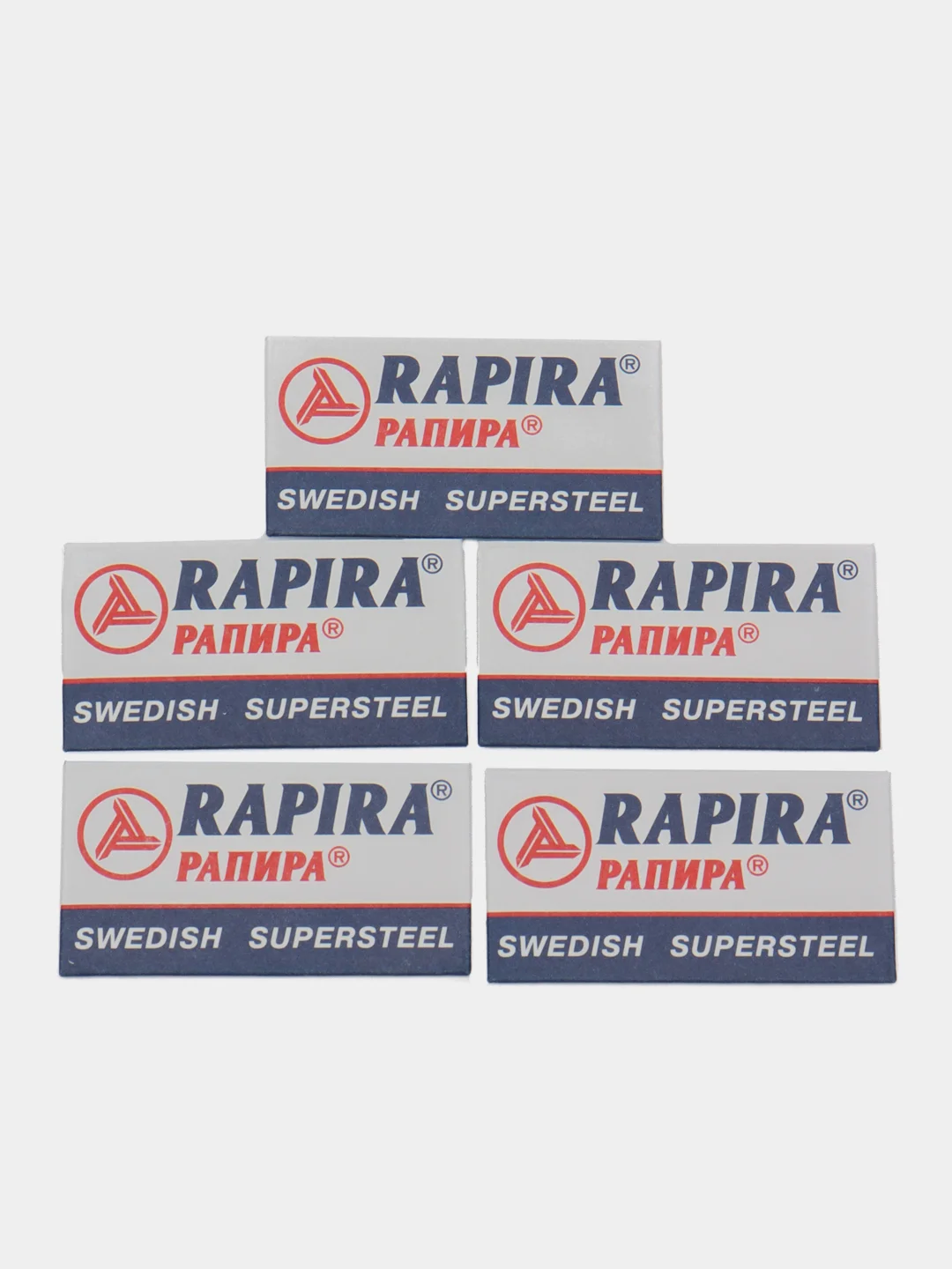 Сменные лезвия классические Rapira "Суперсталь", 5 шт