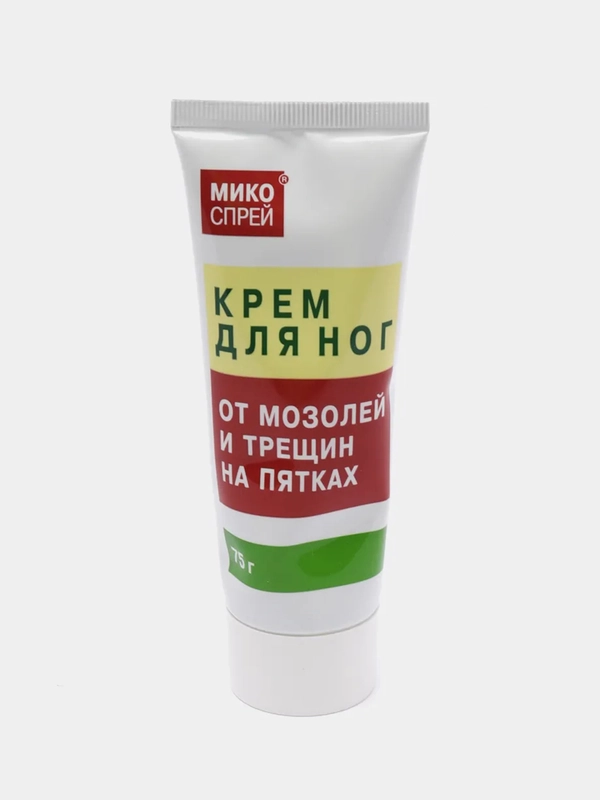 Крем для ног от мозолей и трещин на пятках ТМ "Микоспрей", 75 гр