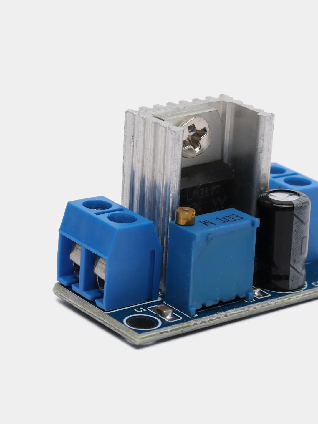 LM317 понижающий DC-DC преобразователь