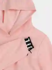 Пудровый кофта для девочки с принтом LOVE