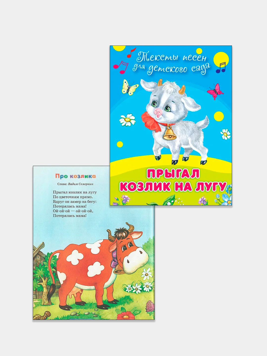 Тексты песен для детского сада. Комплект 5 книг