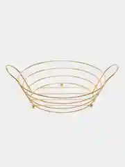 Белый корзинка для хлеба, фруктов, сухарница, хлебница