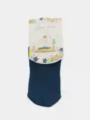 Синий носки для йоги антискользящие, теплые, плотные, спортивные
