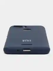 Индиго защитный силиконовый чехол Silicone Cover XIAOMI REDMI 6