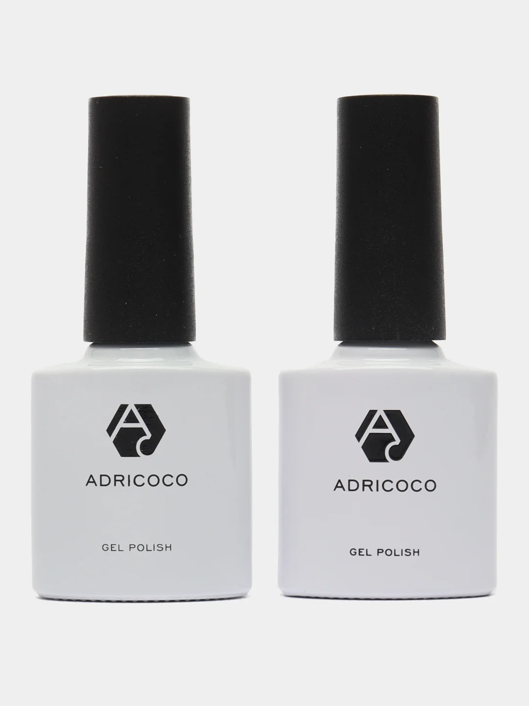 Гель-лак Adricoco, набор Черный+Белый (№099+№100)