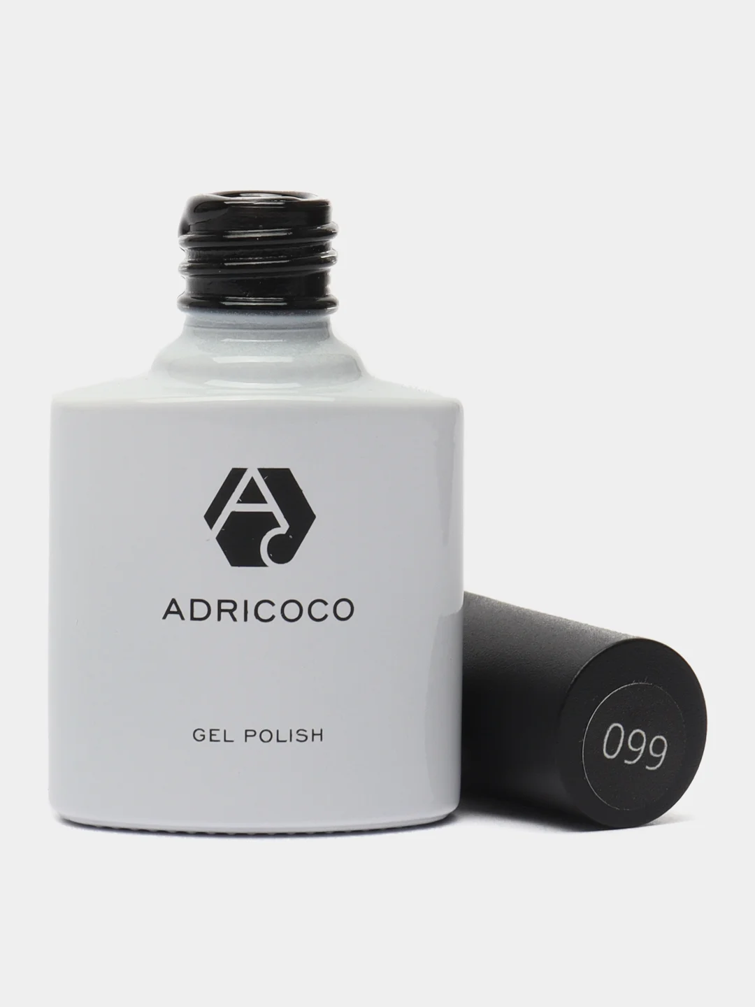 Гель-лак Adricoco, набор Черный+Белый (№099+№100)