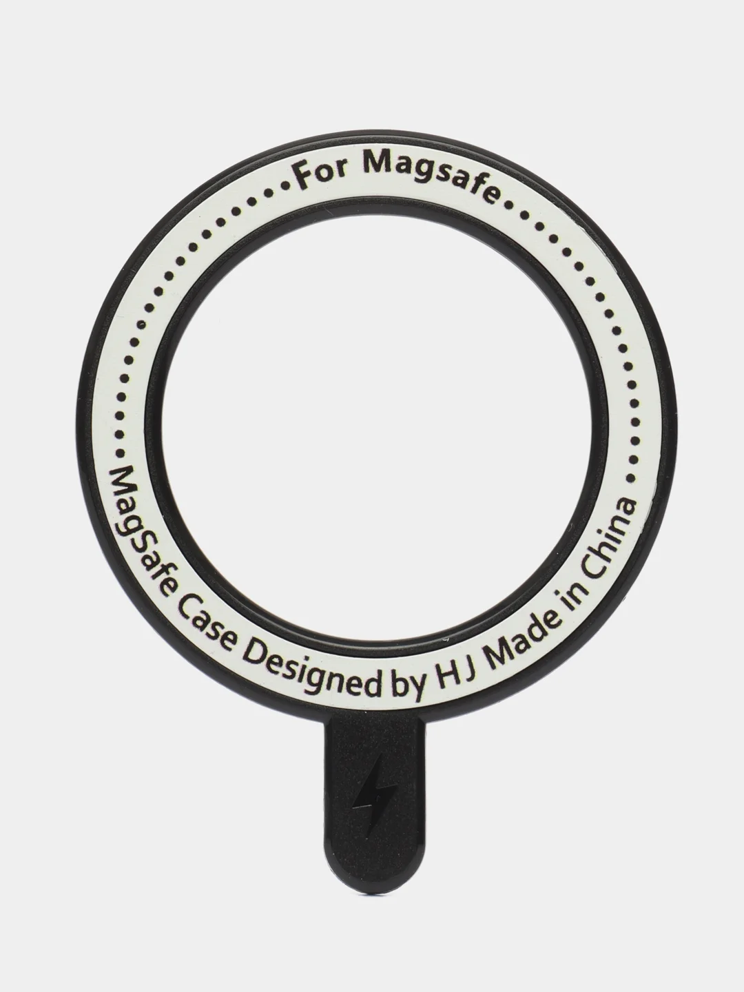Черный кольцо магнитное MagSafe, магсейф с функцией беспроводной зарядки, коннектор