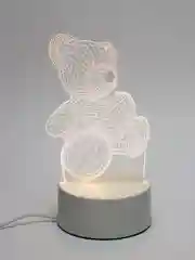 Желтый ночник светодиодный LED, 3D