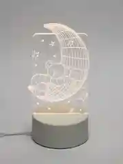 Лимонный ночник светодиодный LED, 3D