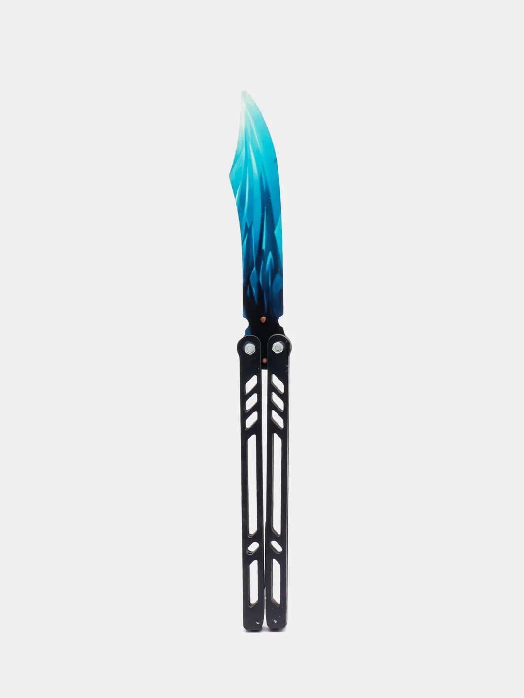 Аметистовый нож деревянный бабочка Драгон гласс (Dragon glass)