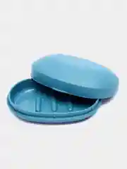 Голубой мыльница дорожная