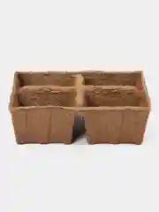 Комплект для рассады 16 ячеек (4 кассета х 4 яч. 8х5х5,5см,32 торф.табл. d42мм)10 упаковок