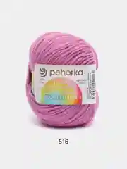 Лавандовый пряжа Пехорка Детский Каприз Теплый 50% мериносовая шерсть 50% фибра 50г 125м