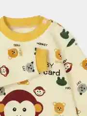 Желтый детский комплект пижамы, пижама детская для деовчки и для мальчика