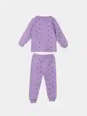 Сиреневый детский комплект пижамы, пижама детская для деовчки и для мальчика