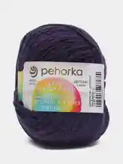 Фиолетовый пряжа Пехорка Детский Каприз Теплый 50% мериносовая шерсть 50% фибра 50г 125м