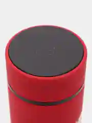 Алый термос с Led дисплеем и датчиком температуры, термокружка 500 мл